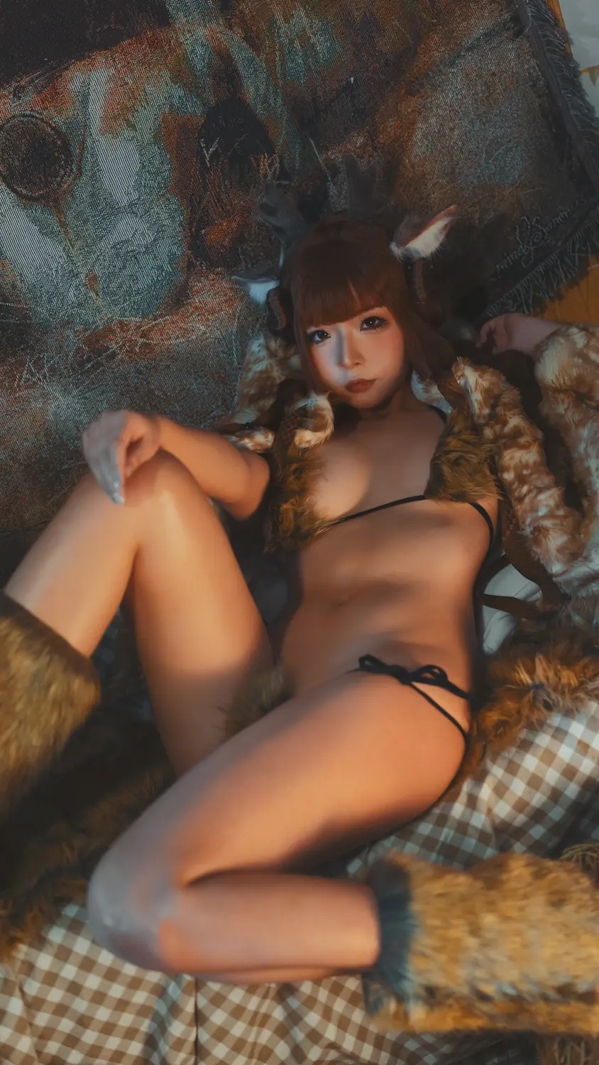 yuuhui玉汇(Kokuhui)-圣诞麋鹿兽耳[110P1V-1.2GB]-集图社